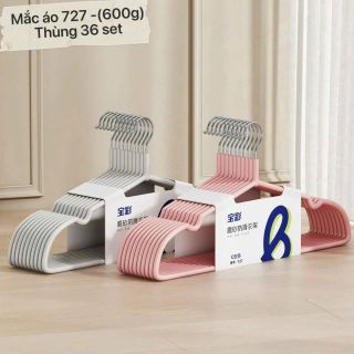 *VATMD* 727 * MQA - Mắc Quần áo (THÙNG 36 SET)