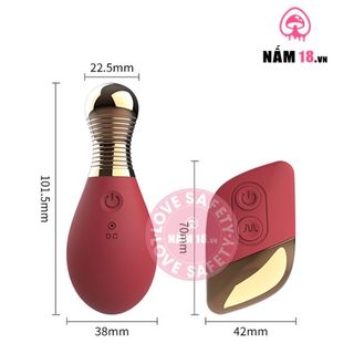 Trứng Rung Sagan 12 Chế Độ Rung - Sạc Điện