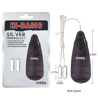 Trứng Rung 2 Đầu Mini Hi-Basic Twins Bullets.