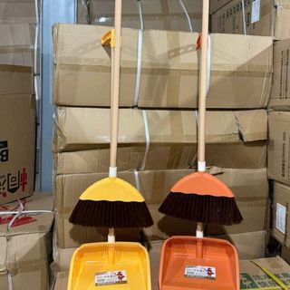 6927 - Bộ Chổi + xẻng cán sắt (Hero) 98*35 (THÙNG 30C)