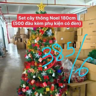 Set Cây Thông Noel 180cm Có Đèn (THÙNG 6C)