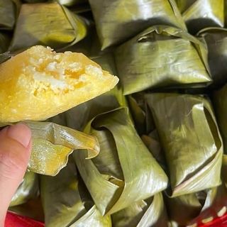 Bánh Ít Khoai Mì Bình Định 100% Củ Mì Tươi Thơm Dẻo