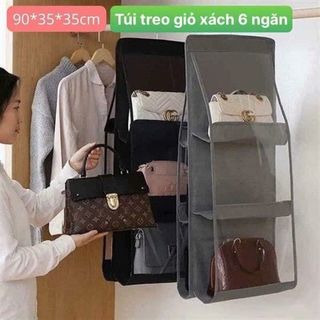 Túi Treo Giỏ Xách 6 Ngăn 90*35*35cm (THÙNG 200C)