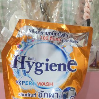 Nước giặt xả HyGiene 1.4L vàng hàng nội địa Thái Lan