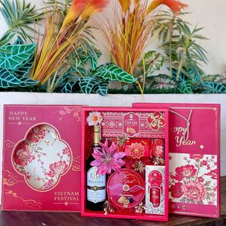 Hộp quà tết , hộp sóng sẵn kho