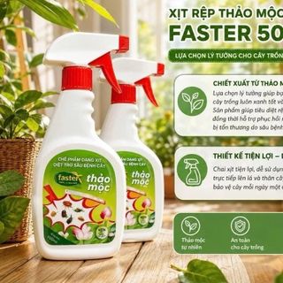 chai xịt rệp thảo mộc Faster