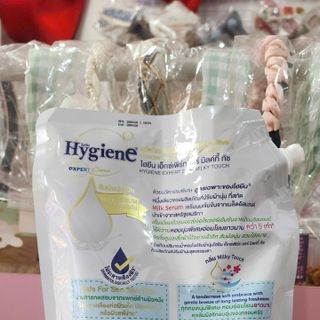Nước xả vải Hygiene Thái Lan đậm đặc 1100ml - Trắng dịu êm  / đen huyền bí hoa mẫu đơn