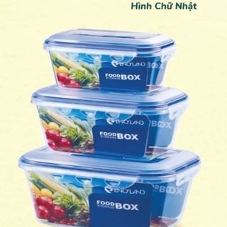 3035 - Hộp lạnh bộ 3 Vuông (EnjoyLand) 24*24*9.9 (THÙNG 24B)