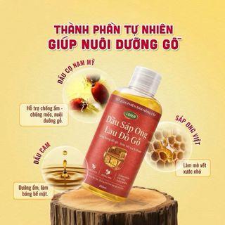 Dầu sáp ong lau đồ gỗ LOXUS