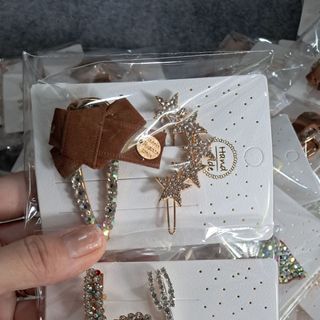 Vỉ 2 kẹp tiểu thư siu zinh
