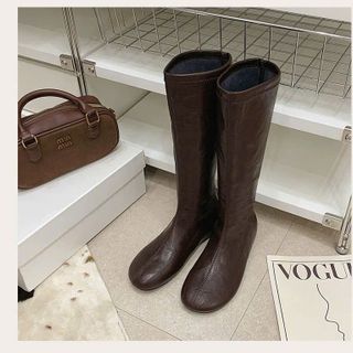 👢 BỐT ĐÙI NỮ 6059 – DA MỀM, DÁNG ĐẸP, PHỐI ĐỒ CỰC XINH!