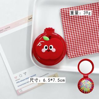 GƯƠNG LƯỢC GAI TRÒN TÁO ĐỎ
