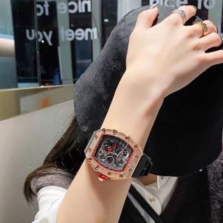[MS STORE x VINHBANHBO] ĐỒNG HỒ NAM PIN THẠCH ANH , THIẾT KẾ ĐÍNH ĐÁ LỊCH LÃM SANG TRỌNG -M47