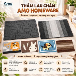 Thảm lau chân nhiều kiểu dáng