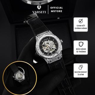 [ MS STORE- VŨ VĂN KHẢI ] Đồng Hồ Nam CƠ VERSATI Phiên Bản Lộ Cơ Cao Cấp Thời Trang, Sang Trọng- M126 Tặng hộp da trắng