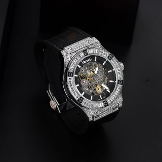 [ MS STORE- VŨ VĂN KHẢI ] Đồng Hồ Nam CƠ VERSATI Phiên Bản Lộ Cơ Cao Cấp Thời Trang, Sang Trọng- M126 Tặng hộp da trắng