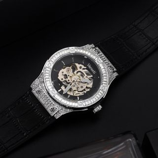 [ MS STORE- VŨ VĂN KHẢI ] Đồng Hồ Nam CƠ VERSATI Phiên Bản Lộ Cơ Cao Cấp Thời Trang, Sang Trọng- M126 Tặng hộp da trắng