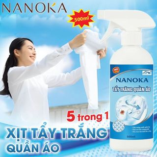 Chai xịt tẩy trắng quần áo NANOKA