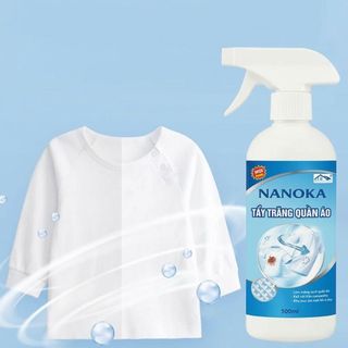 Chai xịt tẩy trắng quần áo NANOKA