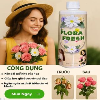 Nước dưỡng hoa chuyên dụng Flora Fresh
