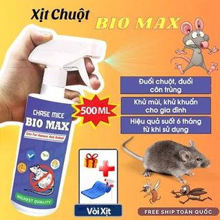 Chai Xịt Đuổi Chuột Bio MAX 500 ML
