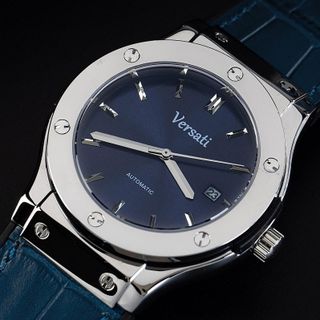 [ VARSETI X DQN ] Đồng Hồ Nam CƠ VERSATI Mặt trơn, Sang Trọng ,Lịch Lãm-M181