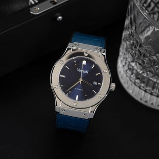 [ VARSETI X DQN ] Đồng Hồ Nam CƠ VERSATI Mặt trơn, Sang Trọng ,Lịch Lãm-M181