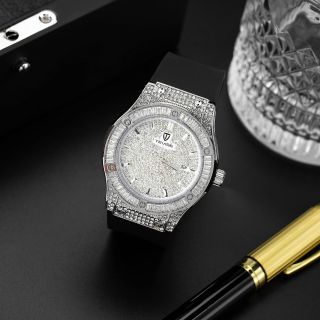 [MS STORE x VŨ VĂN KHẢI  ]- Đồng Hồ Nam TEVISE Mặt  Đính Đá Sang Trọng Lịch Lãm-M137