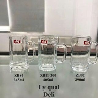 LY THUỶ TINH CÓ QUAI 405ml DELI ZB11-300 - 405ml (T36)