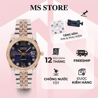 [ MS STORE ] ĐỒNG HỒ NỮ VERSATI THỜI TRANG PHONG CÁCH CỔ ĐIỂN -B127