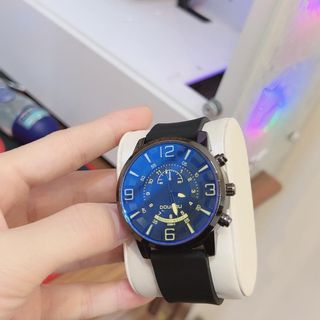 [ MS STORE x NGUYÊN NGỰA ] M1- ĐỒNG HỒ NAM DOUKOU CHÍNH HÃNG MẶT KÍNH ÁNH XANH ( TẶNG KÈM PIN )