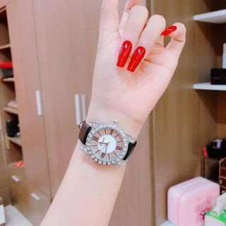 [MS STORE AFFILIATE] ĐỒNG HỒ DINIMI MẶT TRÒN ĐÍNH ĐÁ CAO CẤP THIẾT KẾ LUXURY -B126 trang