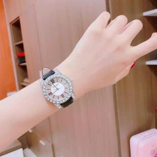 [MS STORE AFFILIATE] ĐỒNG HỒ DINIMI MẶT TRÒN ĐÍNH ĐÁ CAO CẤP THIẾT KẾ LUXURY -B126 trang
