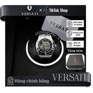 [ MS STORE ] Đồng Hồ Nam CƠ VERSATI Phiên Bản  Cao Cấp Kính Thời Trang, Sang Trọng- M136
