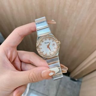 [ DEAL TRI ÂN ] Đồng hồ nữ Dinimi chống nuoc chính hãng đẳng cấp sang trọng (Tặng Kèm Pin) - B145 Viền vàng
