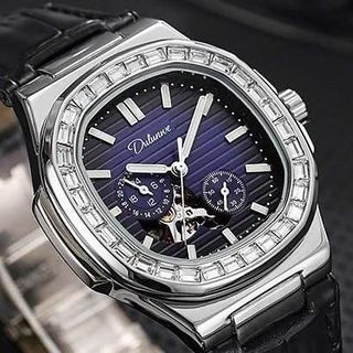 [ MS STORE - VŨ VĂN KHẢI ] - ĐỒNG HỒ CƠ MẶT XANH CHÍNH HÃNG SANG TRỌNG, TINH TẾ, LỊCH LÃM - M209