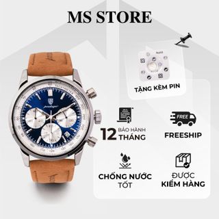 [MS STORE - NGUYÊN NGỰA ] ĐỒNG HỒ PODARGA CHÍNH HÃNG DÂY DA CAO CẤP SANG TRỌNG DỄ PHỐI ĐỒ - M46