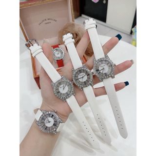 [MS STORE AFFILIATE] B111- ĐỒNG HỒ DINIMI MẶT TRÒN ĐÍNH ĐÁ CAO CẤP THIẾT KẾ LUXURY đồng  hồ