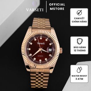 [ MS STORE x CHI DUY ]- Đồng Hồ Nam CƠ VARSETI Phiên Bản Cơ Cao Cấp Thời Trang, Sang Trọng- M224