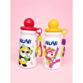 Bình Giữ Nhiệt Nuvi Siêu Sao 420ml Inox Cao Cấp ( Tặng Kèm Móc Khoá Quang Hùng MaáterD Bản Giới Hạn)