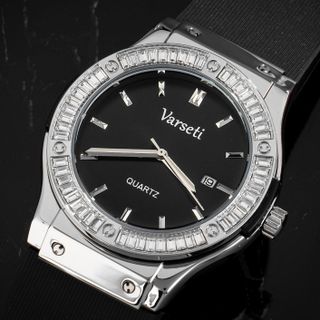 [ VARSETI X ĐÌNH TRƯỞNG ] Đồng Hồ Nam Varseti Phiên Bản Đính Đá Cao Cấp Thời Trang, Sang Trọng- M79