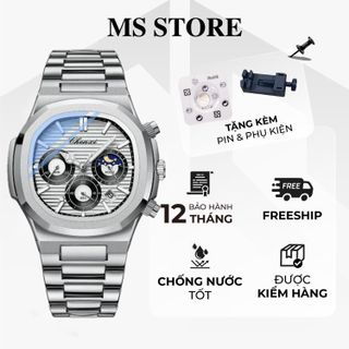 [MS STORE AFF] Đồng Hồ Nam Chenxi Bản Thép Chống Nước, Thời Trang Bền Bỉ-M72