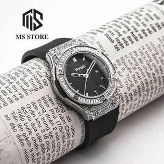 A[MS STORE x Tuấn Anh] Đồng Hồ Nam Versati Phiên Bản Đính Đá Cao Cấp Thời Trang, Sang Trọng- M78