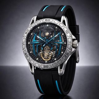 [Quà tri ân đặc biệt] Đồng hồ cơ Skeleton phong cách thể thao