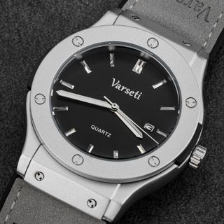 [ VARSETI X VVK ] Đồng Hồ Nam VERSATI Sang Trọng Lịch Lãm dây Da lộn chống nước 3ATM ?