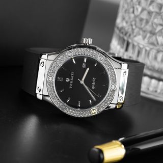 [MS STORE x NGUYÊN NGỰA ] Đồng Hồ Nam Versati Phiên Bản Đính Đá Cao Cấp Thời Trang, Sang Trọng- M185