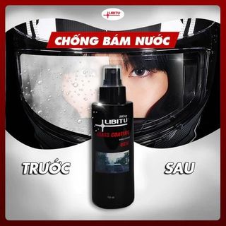 Xịt Phủ Bóng Kính Nano LIBITU 801E 120ml - Chống Nước Bảo Vệ Bề Mặt Kính, Loại Bỏ Màng Dầu