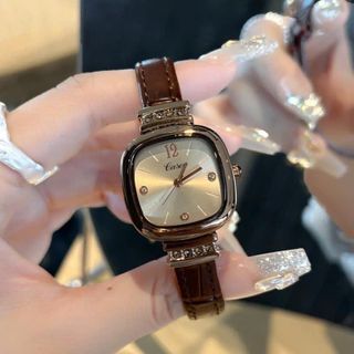 [MS STORE ] ĐỒNG HỒ NỮ MẶT VUÔNG NHẸ NHÀNG SANG TRỌNG DỄ PHỐI ĐỒ CỰC -B173