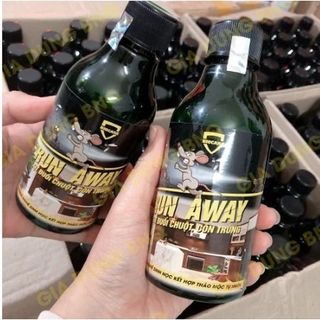 Xịt Đuổi Chuột, Gián, Côn Trùng Run Away Chiết Xuất Thảo Mộc Tự Nhiên Không Độc Hại Hiệu Quả Chỉ Sau 1 Lần Xịt