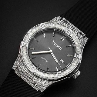 [VARSETI X VVK] Đồng Hồ Nam Varseti Phiên Bản Đính Đá Cao Cấp Thời Trang, mặt sz 40m tay vừa Sang Trọng- M78